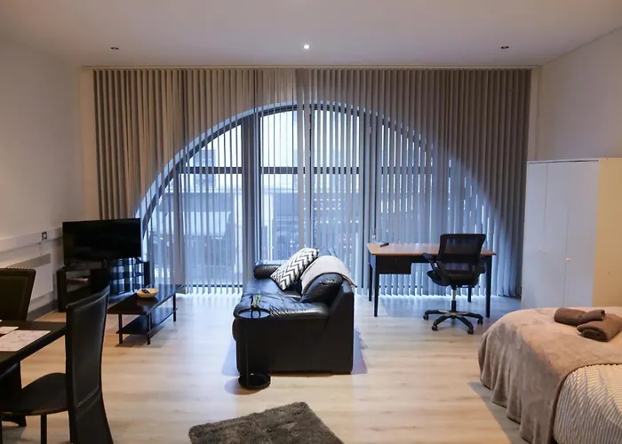 Spacious And Modern Studio Apartment Swansea City Centre